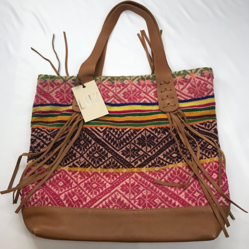 LUK Hobo purse NWT  Made in Peru